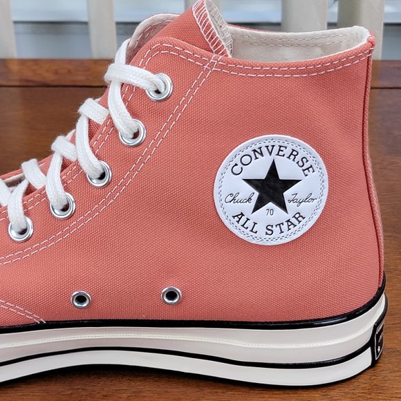 Converse Men's Chuck 70 Hi Canvas A03276C Brushed Brass/Egret/Black Multi Sizes - Picture 10 of 11